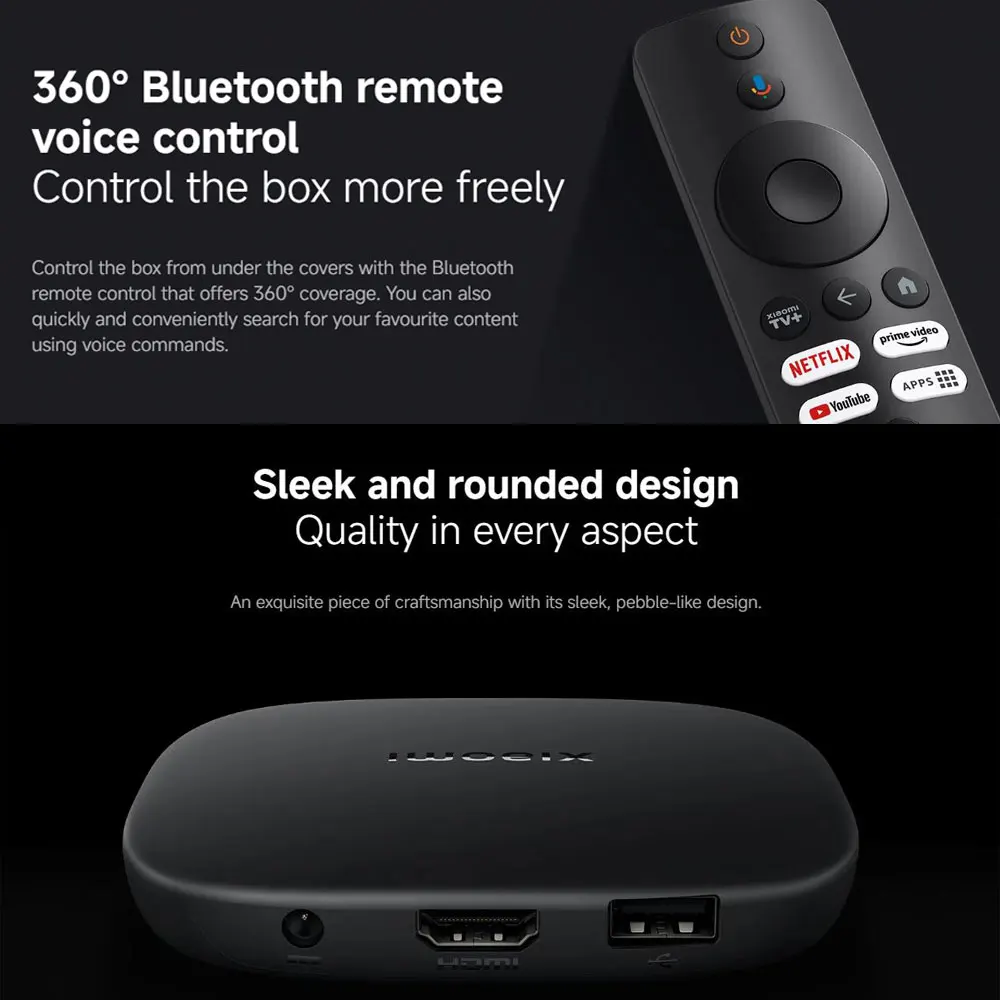 Xiaomi TV Box S 3rd Gen – kompaktowy, ale niezwykle wydajny Android TV Box 4K